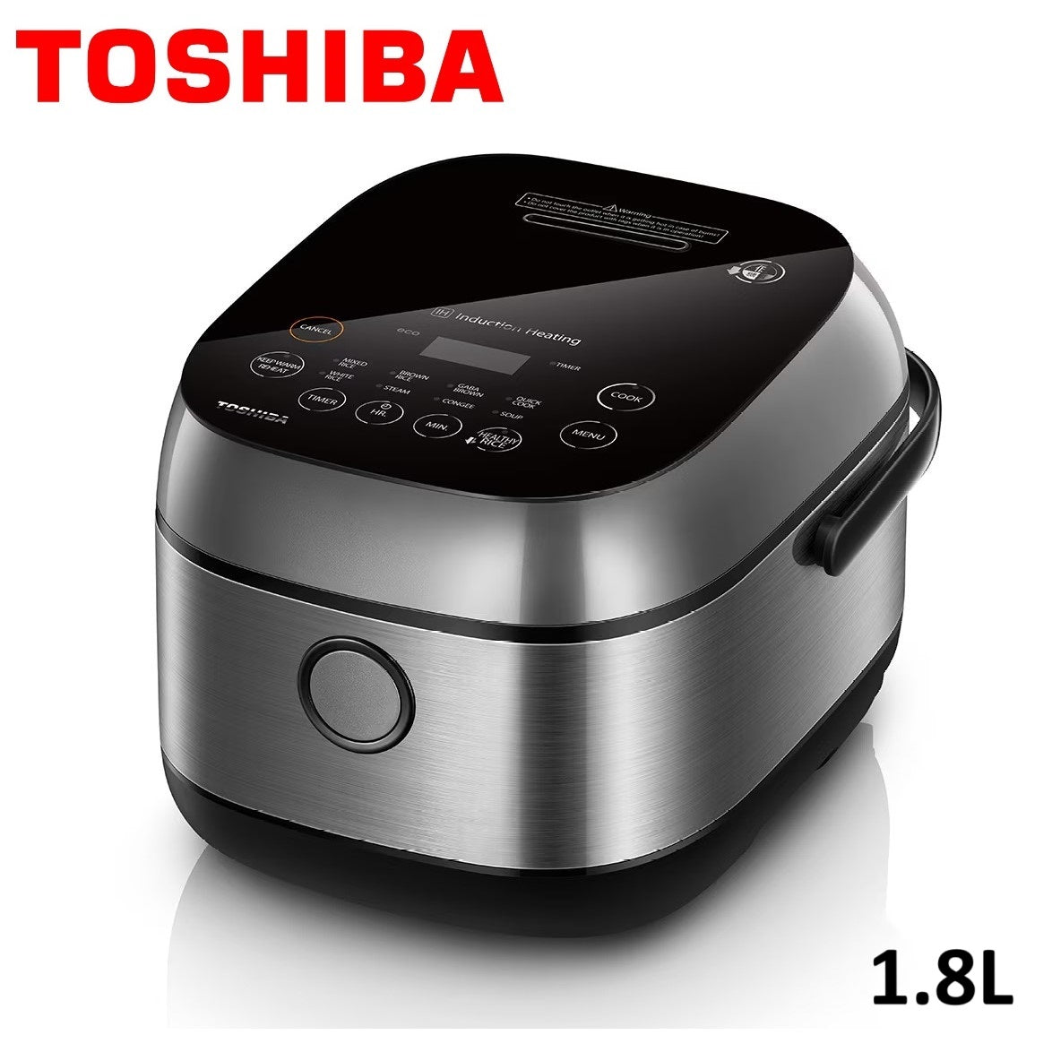 Toshiba IH Rice Cooker RC-10IRPH/RC-18ISPH 3 pin UK plug - Just £235! Shop now at JAPAN PLAZA UK