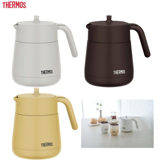 Thermos Vacuum Insulated Teapot with Strainer 23.7 fl oz (700 ml)