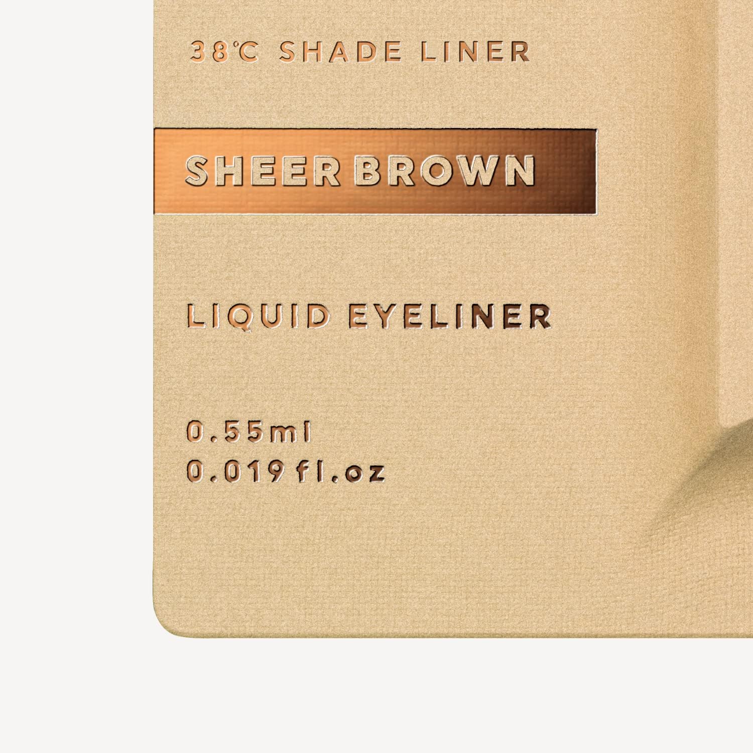 UZU Eyeliner By Flowfushi - Sheer Brown (Made in Japan)