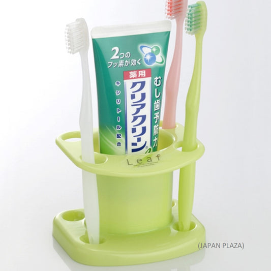 Toothbrush Stand Green (Made in Japan) - Just £2.45! Shop now at JAPAN PLAZA UK