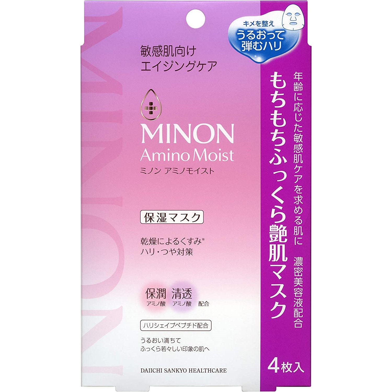 MINON Amino Moist Aging Care Mask 4pcs