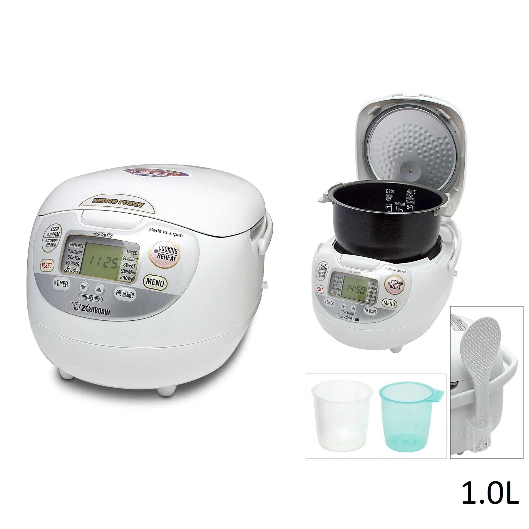 Zojirushi Rice Cooker NS-ZAQ10/18 (Made in Japan)